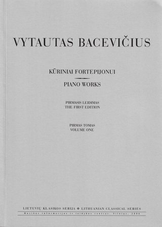 Piano Works (Volume one)