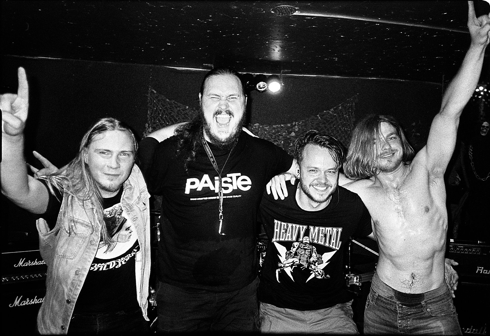 Grupė „Dead on Arrival“. Foto iš asm. arch. Dead on Arrival Pirmasis sastatas.jpg