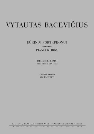 Kūriniai fortepijonui (II tomas)