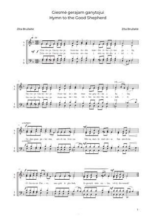 Hymn to the Good Shepherd