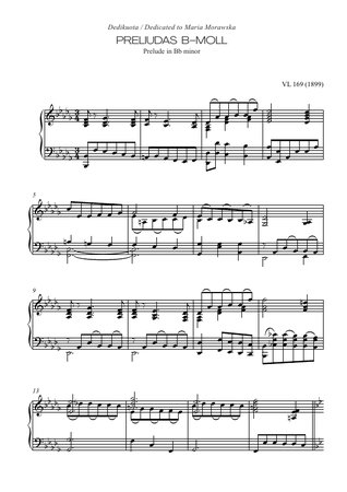 Prelude in Bb minor