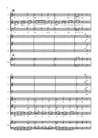 Cantate Domino canticum novum