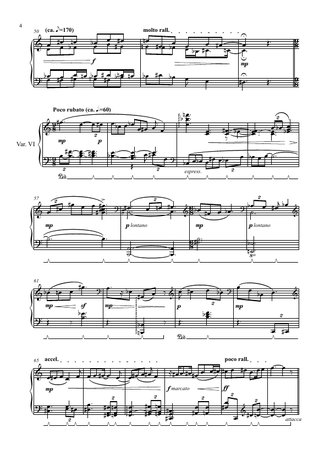 Variations for Piano