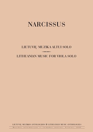 Narcissus. Lietuvių muzika altui solo