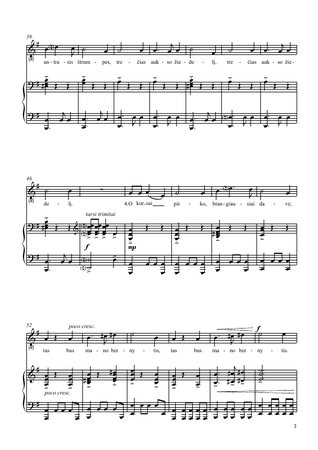 Two Lithuanian War Songs
