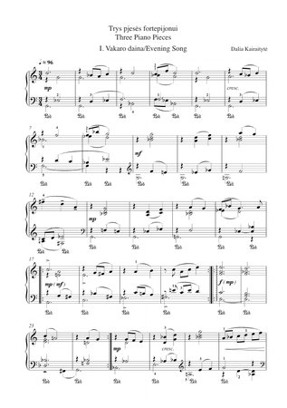 Three Pieces for Piano