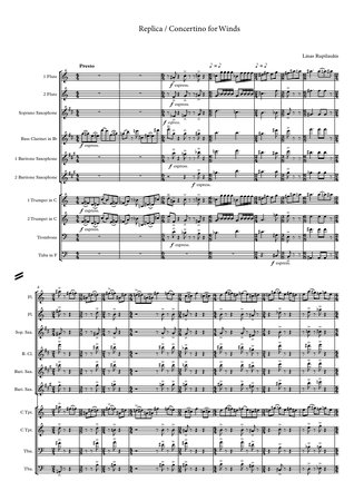 Replica / Concertino for Winds