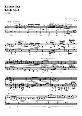 Five Etudes