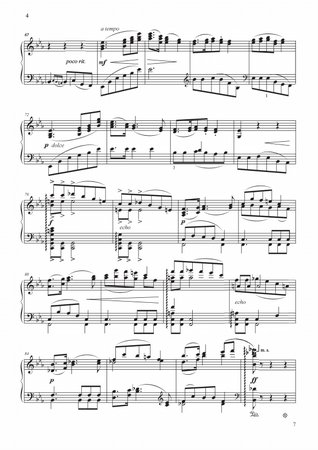 String quartet. Transcription for Piano by Mūza Rubackytė
