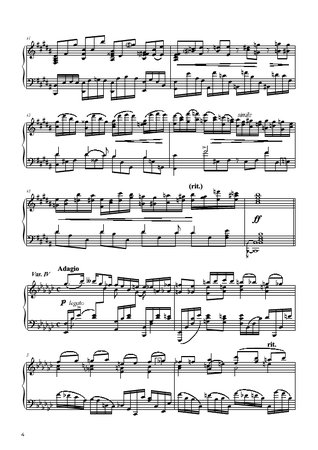 Thème et 10 variations, Op.1