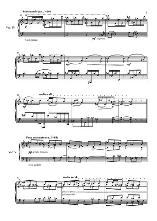 Variations for Piano
