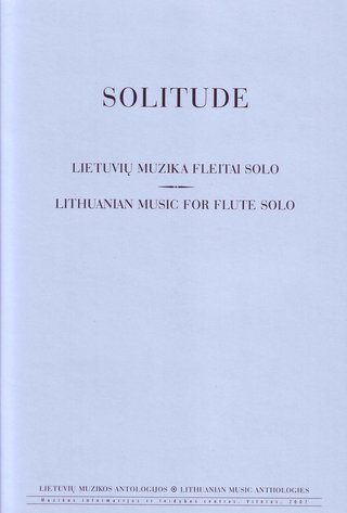 Solitude. Muzika fleitai solo