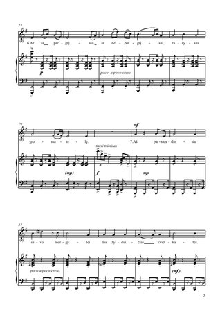 Two Lithuanian War Songs