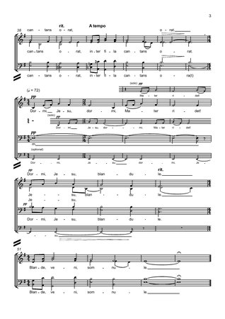 Dormi, Jesu