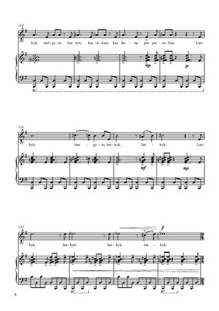 Two Lithuanian War Songs