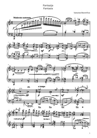 Fantazija, op. 39