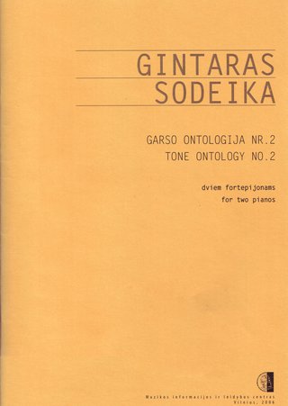 Garso ontologija Nr.2