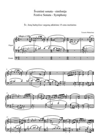 Šventinė sonata–simfonija